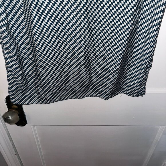 The Kooples Cuban Check Short Sleeve Shirt - Men's Medium - Picture 5 of 6